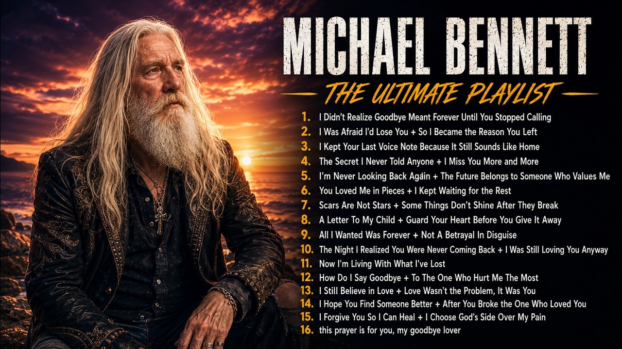 ❤️&zwj;🩹Michael Bennett Heartbreak Playlist | Best Slow Rock Love Songs 🎸 & Regret Anthems 💔