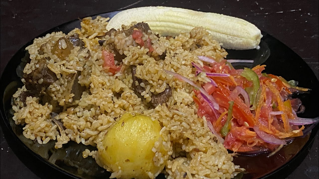 PILAU LA KI ZANZIBARI NA POPCORNS ZA VANILA😋😋😋