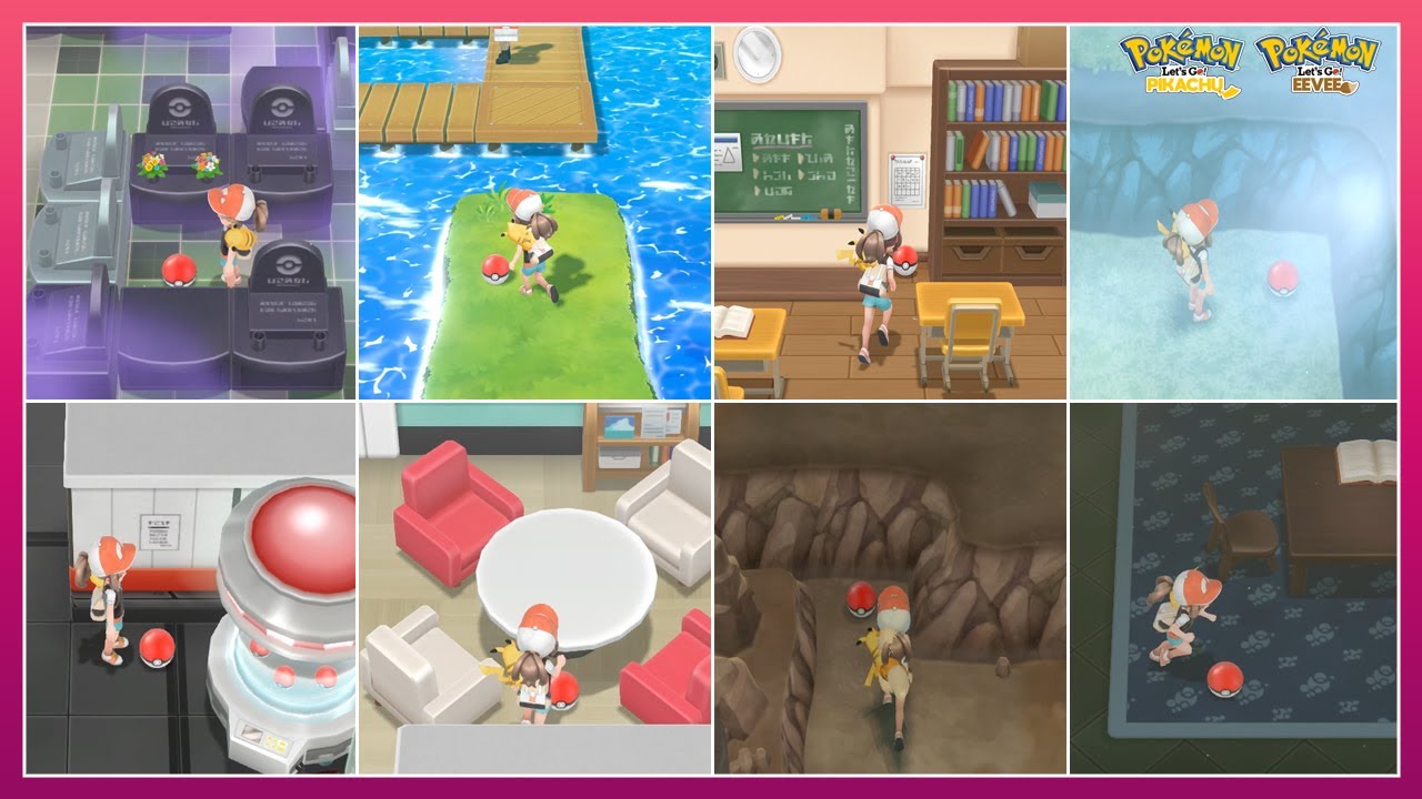 Pokémon Let's Go Pikachu! & Let's Go Eevee! All TM Locations