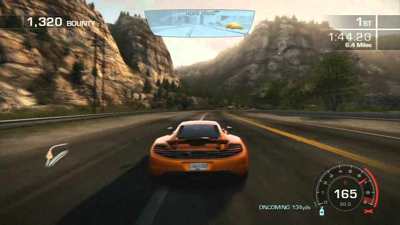 Need For Speed Hot Pursuit - Mclaren MP4-12C Vs Bently Continental Supersports