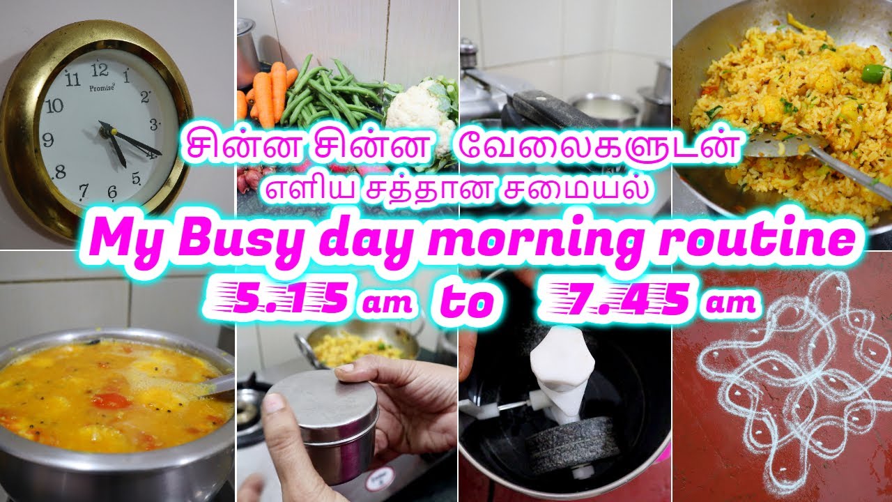 My Busy day morning routine | Working woman's morning Causal Cooking Vlog