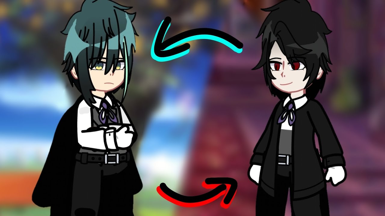 Diavolo and Ciel switch butlers (Sebastian-Barbatos) (1/?) | Obey me! OMTRTA / Black Butler