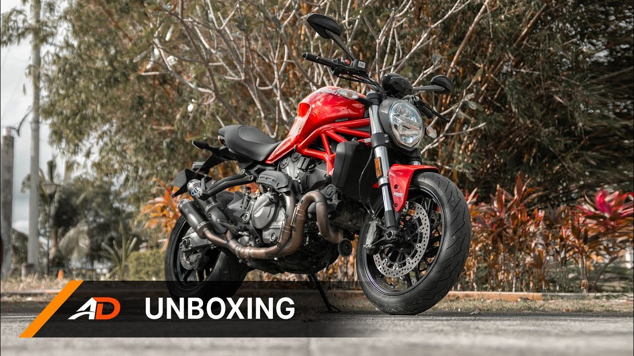 Ducati Monster 821 - Unboxing