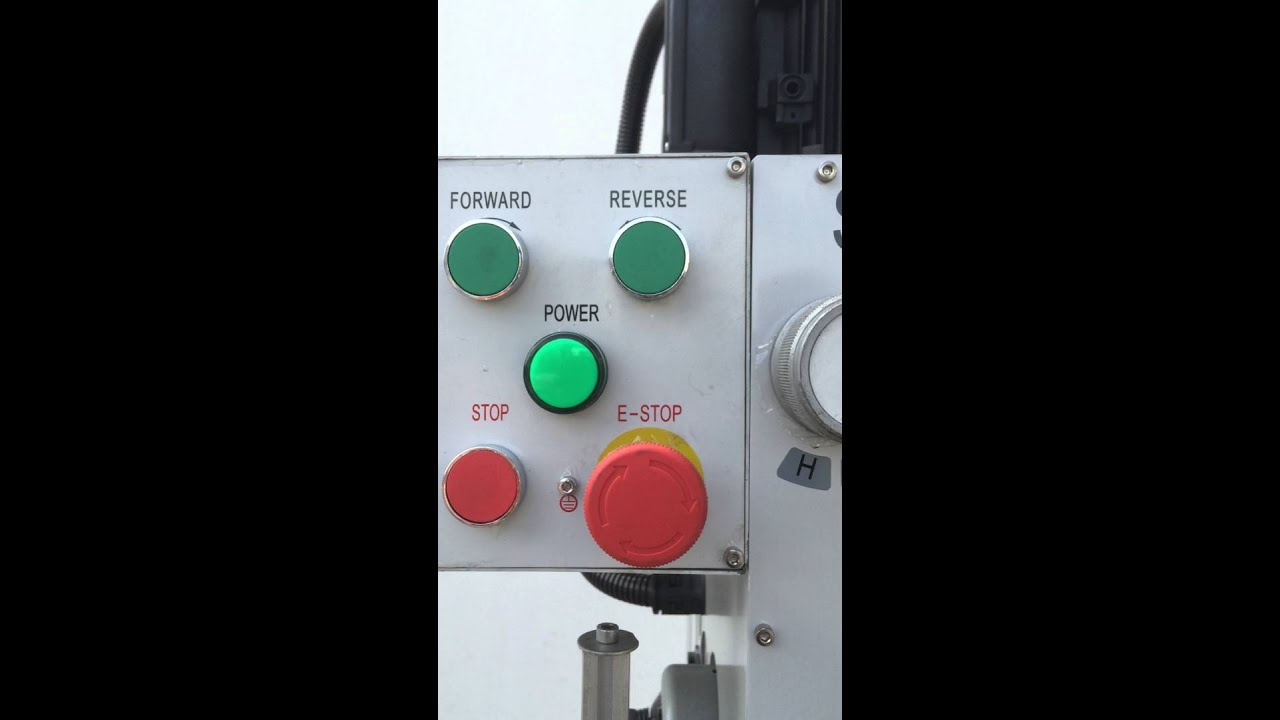 STEELMASTER SM-MD45 - Geared Head Mill Drill With Dovetail Guides LED Worklight