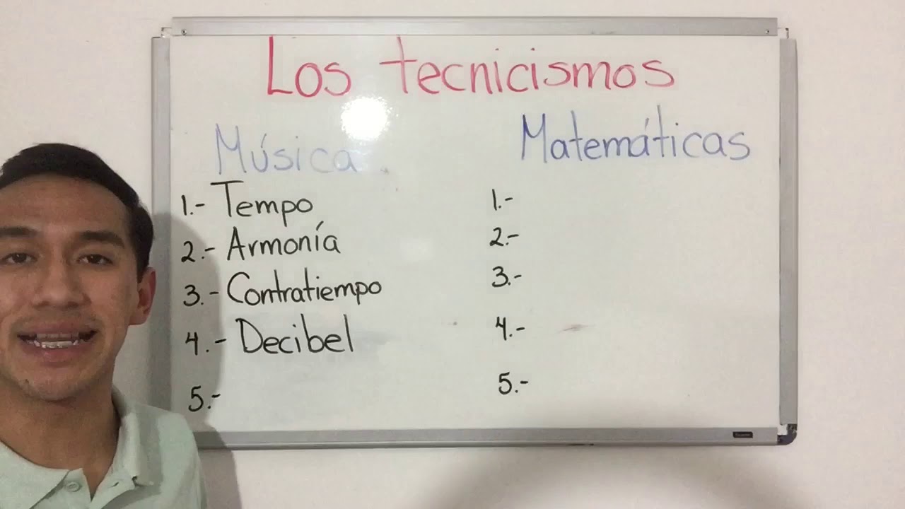 Los tecnicismos
