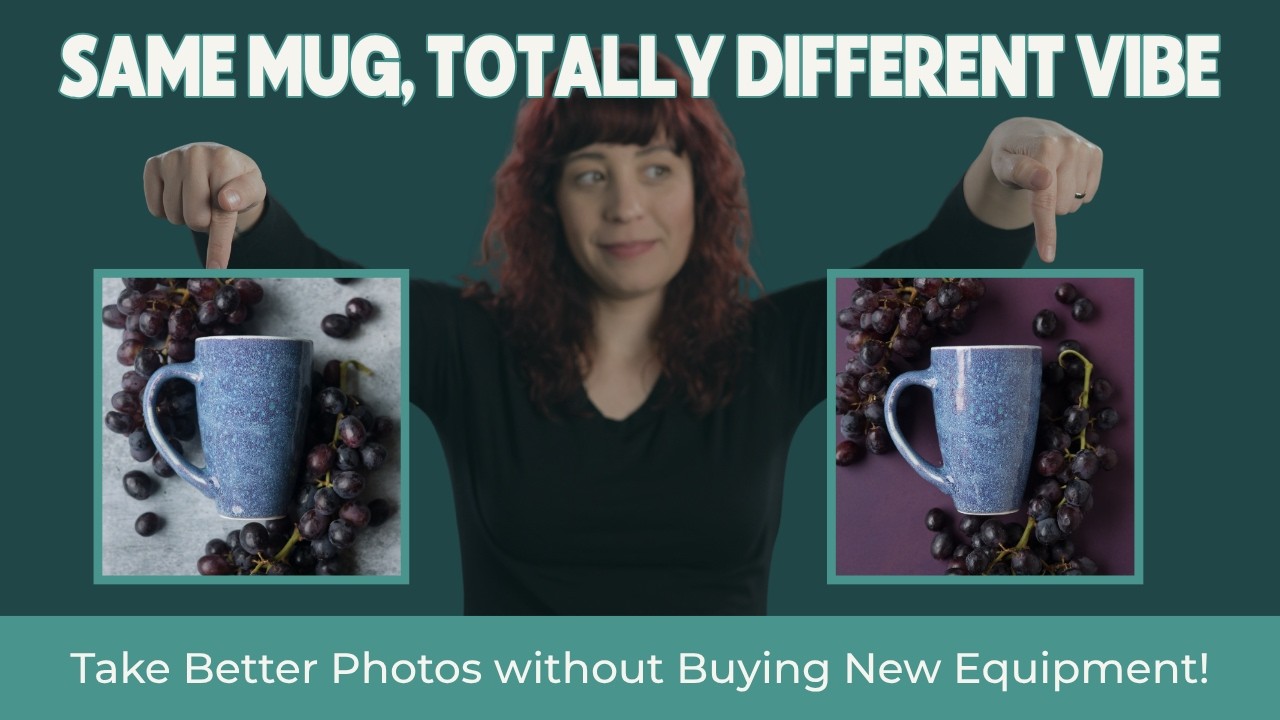 How to Take Better Product Photos (for potters and artists)