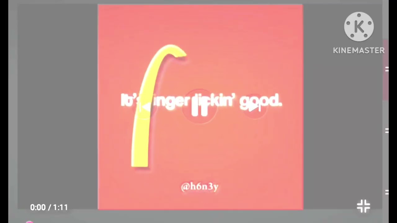McDonald's finger licking good g major effects zoey4xmmi 