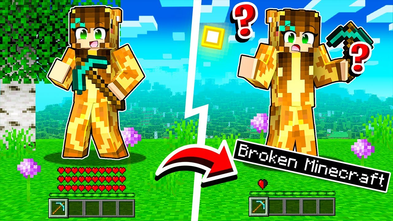 OH NO! Minecraft is BROKEN