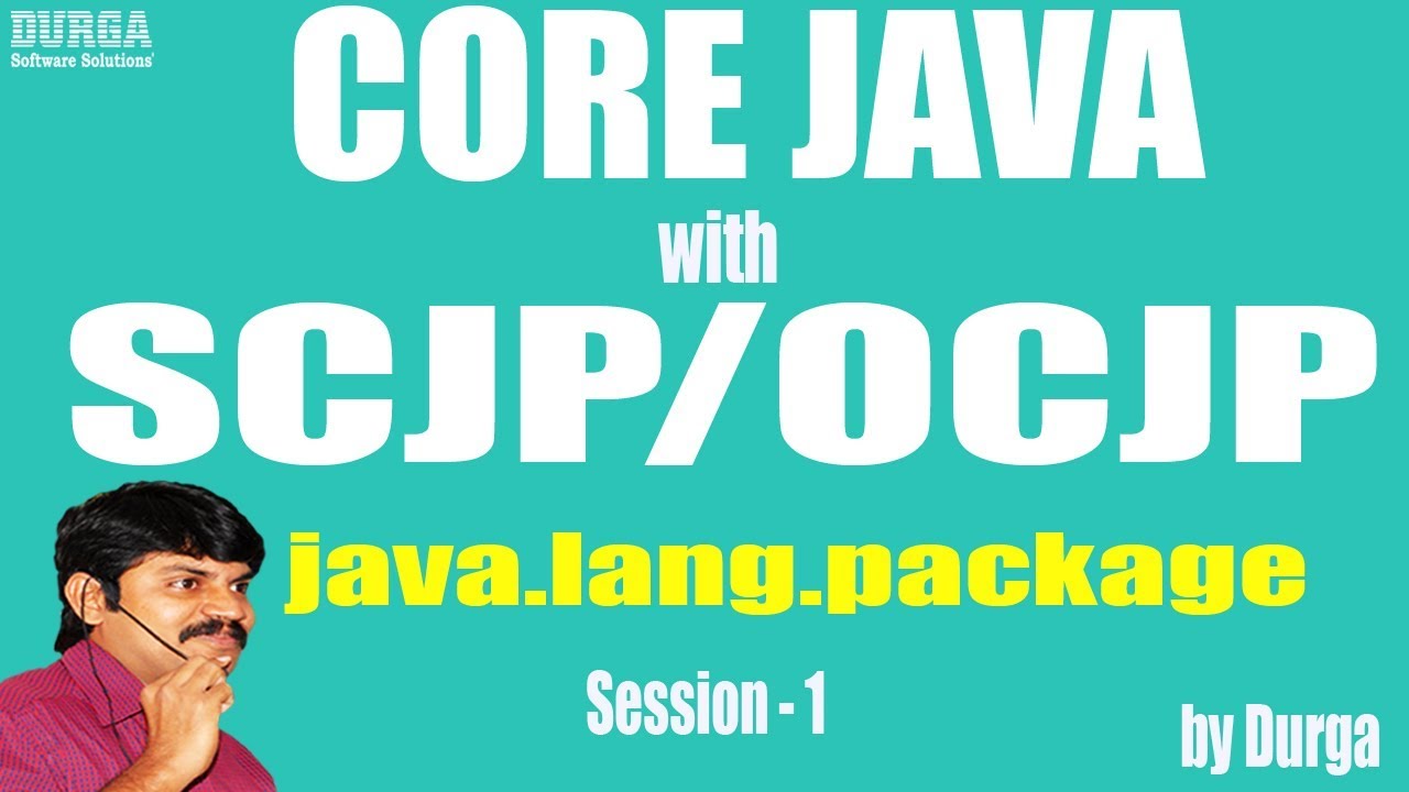 Core Java With OCJP/SCJP: java.lang.package Part-1 || Introduction||object class||toString()
