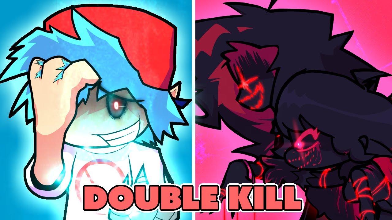 FRIDAY NIGHT FUNKIN' mod EVIL Mearest and EVIL Girlfriend VS BF! Double Kill Cover!