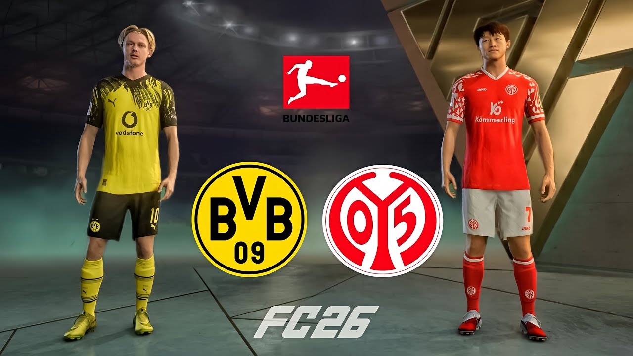 FC 26 | Borussia Dortmund vs Mainz | Bundesliga | Legendary Mode | PS5 [4K60]