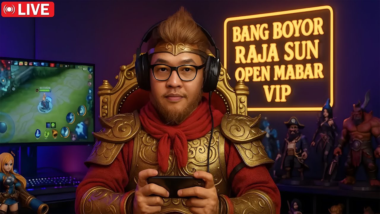 🔴 LIVE RAJA SUN 1 HIT BROKEN BUILD! MOBILE LEGENDS INDONESIA (DES-DAY20) 