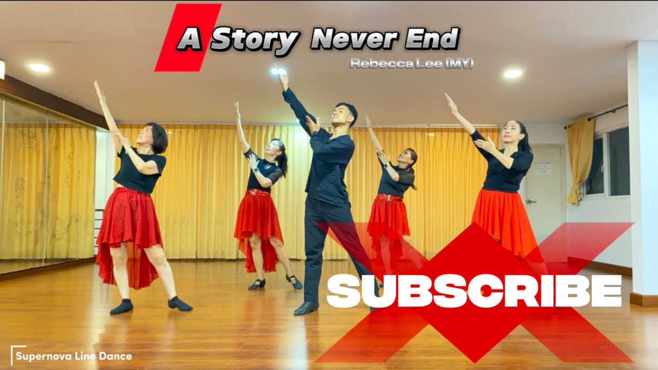 A Story Never End - Line Dance || Demo by Supernova  Line Dance