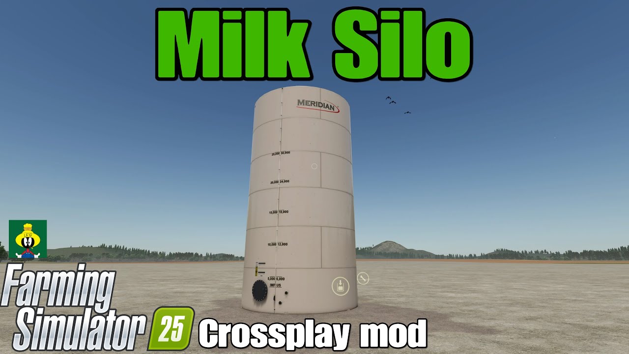 Milk Silo / FS25 кроссплей мод