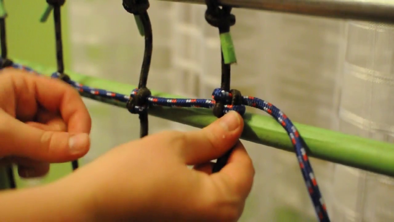 Knot for DIY Cargo net