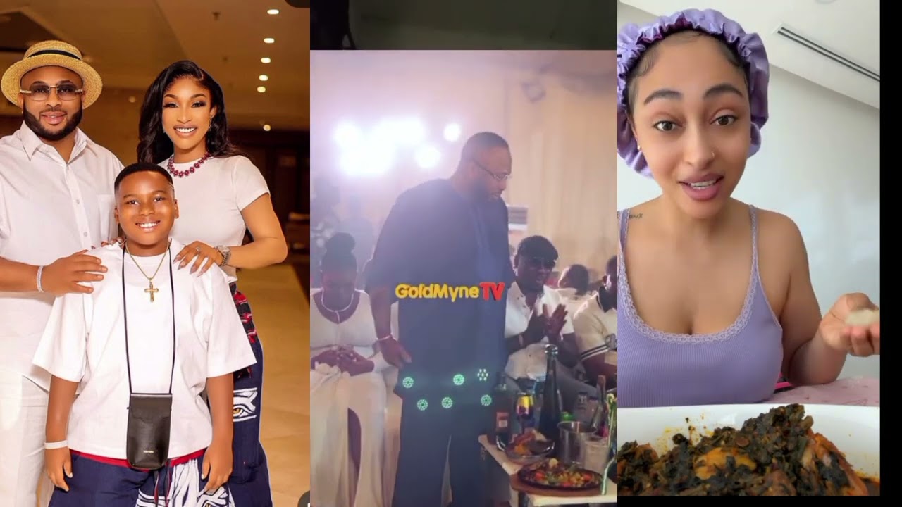 Tonto Dike hugged her ex husband..see what Rosymuerer said after seeing that