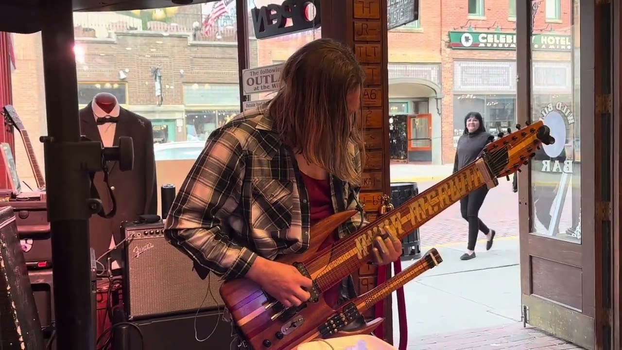 Guitar player, Saloon  number 10 Deadwood South Dakota ￼
