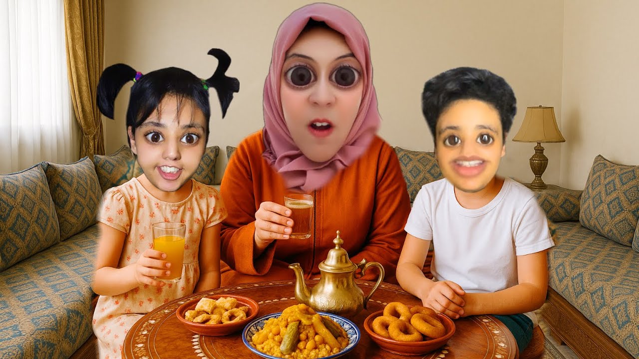 سارة جابت صاحبتها حميدة القزيبة و لكن&hellip;😨😷