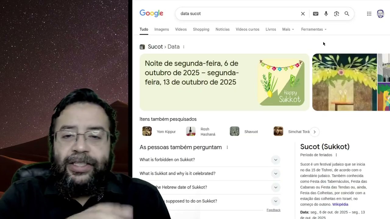 AVISO IMPORTANTE (Yom Teruah, Yom Kippur, Sucot e Conversa Geral)