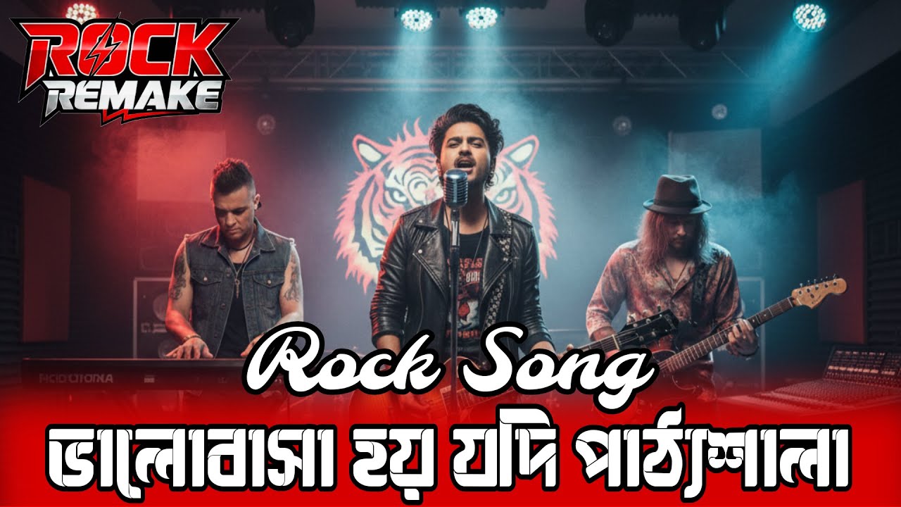 ভালোবাসা হয় যদি পাঠ্যশালা | Valobasa Hoy Jodi Pathshala | Rock Song | New Bangla Song | Rock Remake