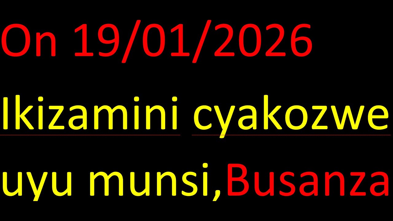 19 01🚨AMATEGEKO Y’UMUHANDA🚨IBIBAZO N’IBISUBIZO🚨🚔🚨BY’IKIZAMI CYA PROVISOIR  CYAKOZWE UY MUNSI 2026