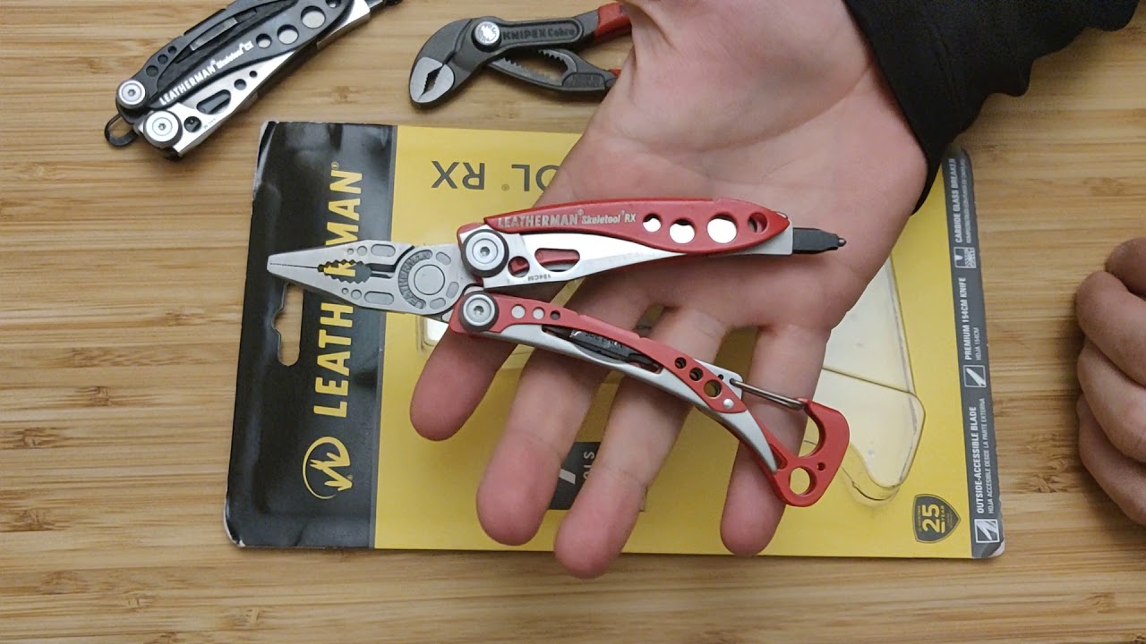 Leatherman Skeletool RX unboxing and discussion.