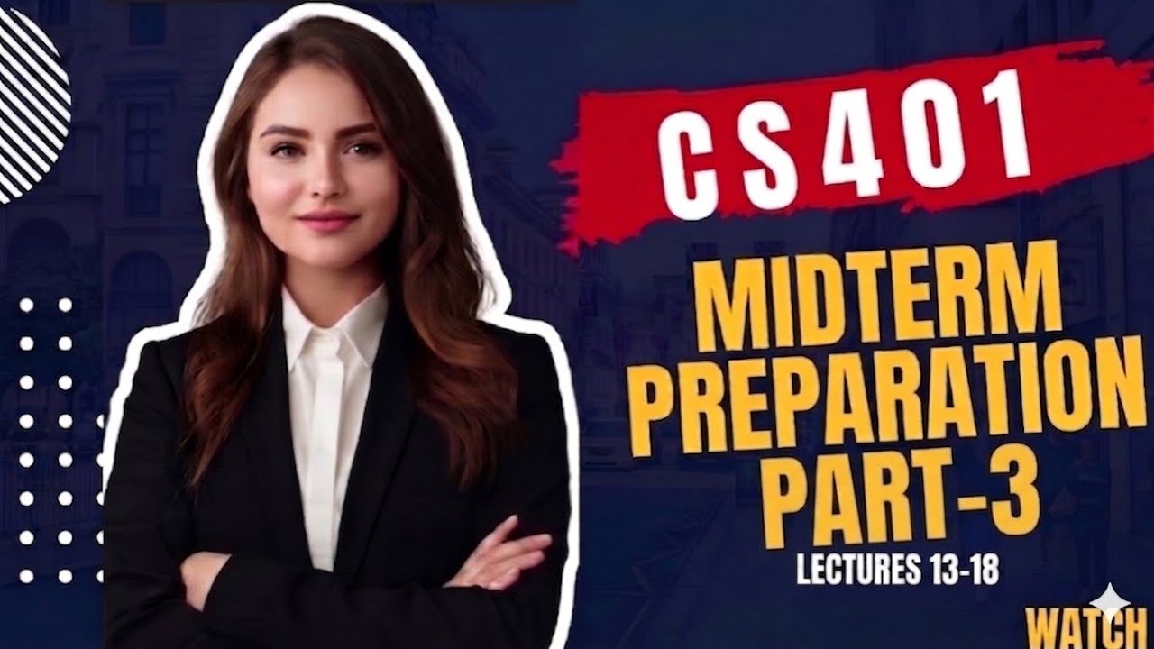 CS401 Midterm Preparation Spring 2026 | Assembly Language Important Questions Part 3 | VU