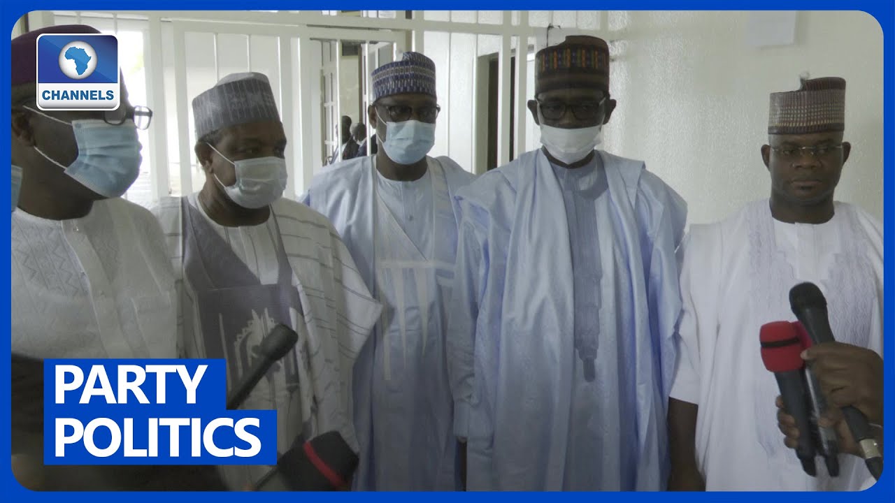 APC Caretaker Committee Members Visit Buhari
