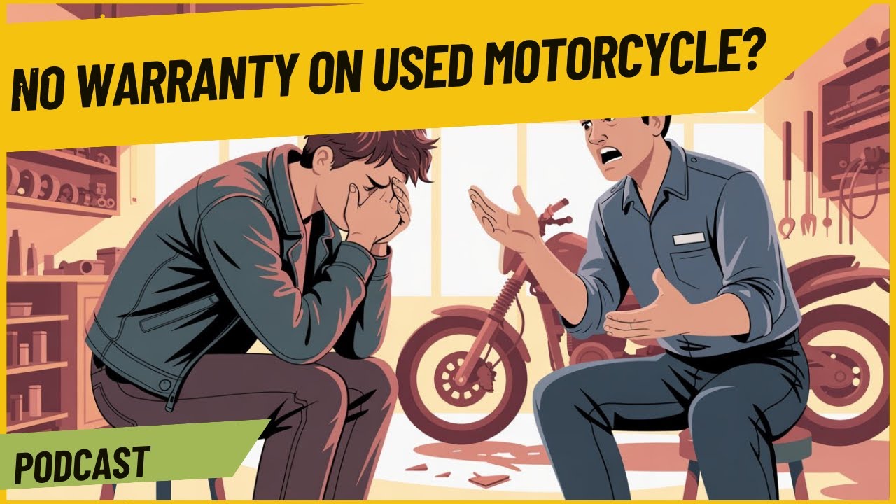 No Warranty on used motorcycles in India?