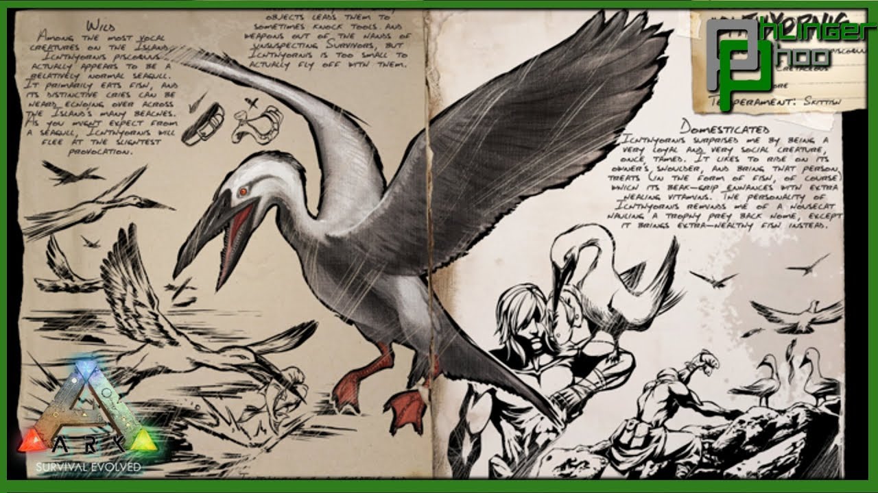 Ark Basic Ichthyornis - EVERYTHING YOU NEED TO KNOW