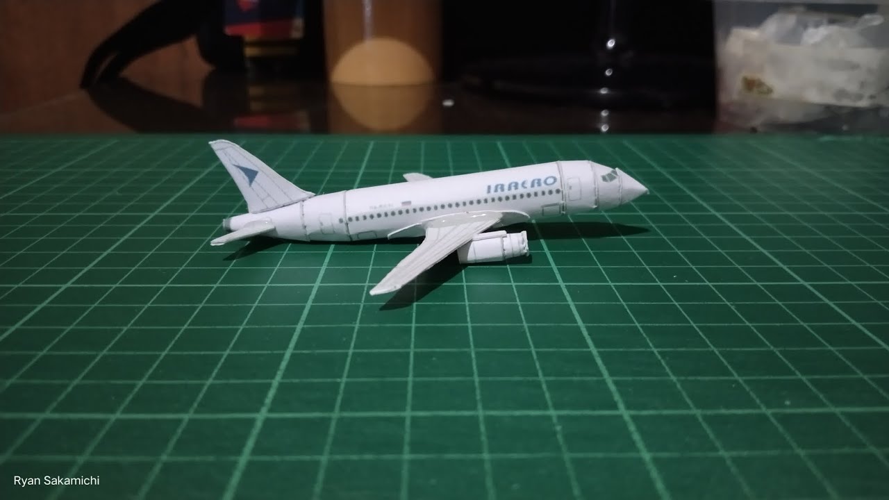 IRAERO SSJ-100 (RA-89034) Papercraft Model 🇷🇺