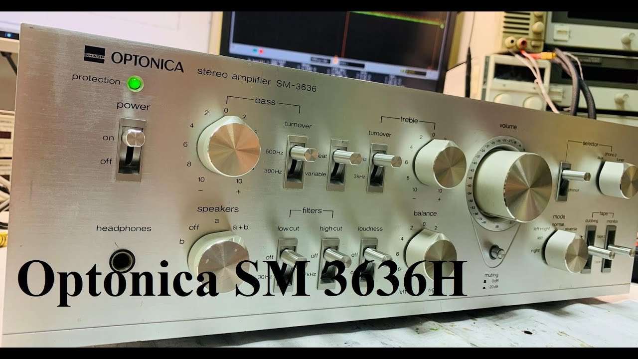 Усилитель Optonica SM 3636 (ремонт)
