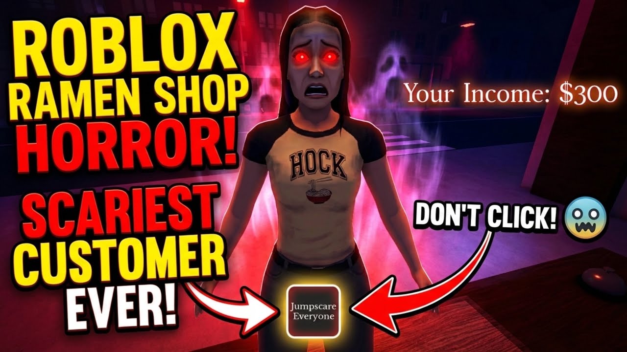 DO NOT Play Roblox Ramen Shop at 3 AM...