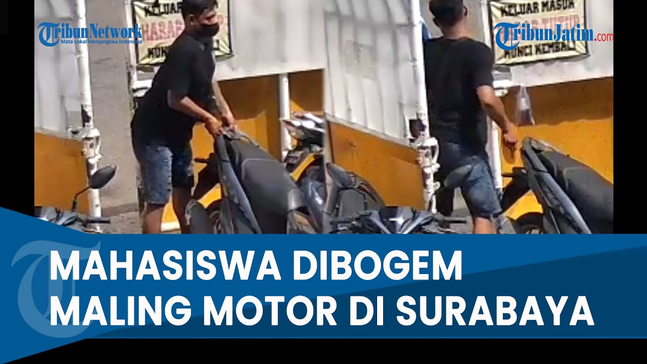 MAHASISWA GAGALKAN PENCURIAN MOTOR DI SURABAYA, Korban Dibogem Maling Sebelum Ditinggal Kabur