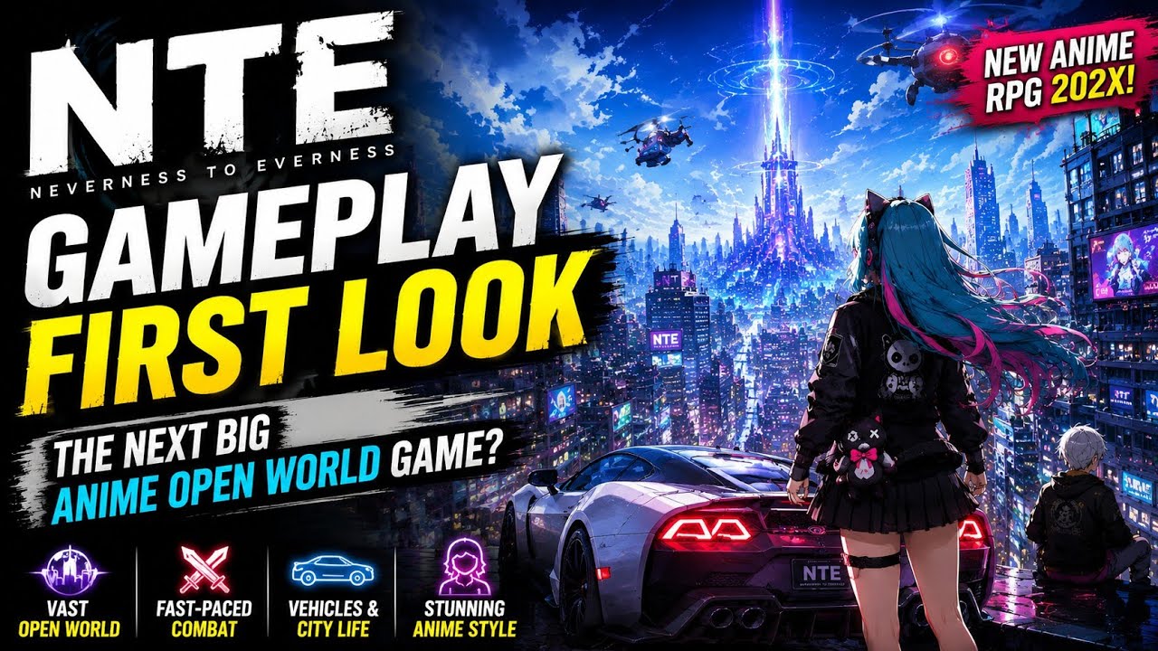 NTE Gameplay First Look &ndash; The Next Big Anime Open World Game? NTE: Neverness to Everness Gameplay