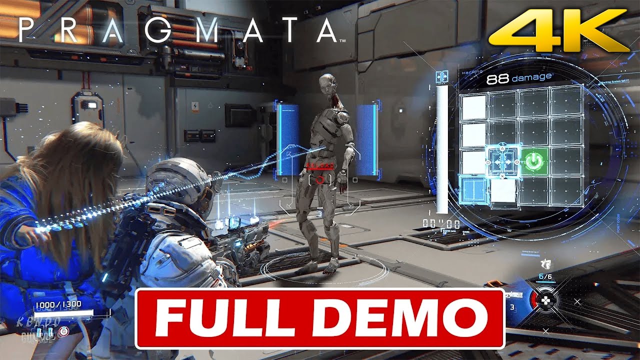 PRAGMATA - SKETCHBOOK Gameplay Walkthrough FULL GAME Demo (4K 60FPS PC ULTRA HD)