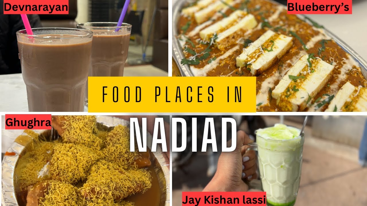 Food places in Nadiad | Food in Nadiad | Ghughara | Devnarayan | Jay Kishan lassi
