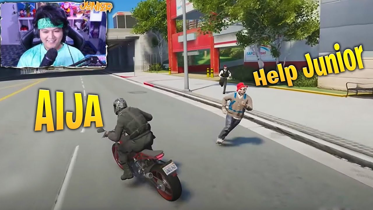 Junior Goes Back To Save His Friends But 🤣 | GtaV Roleplay Nepal