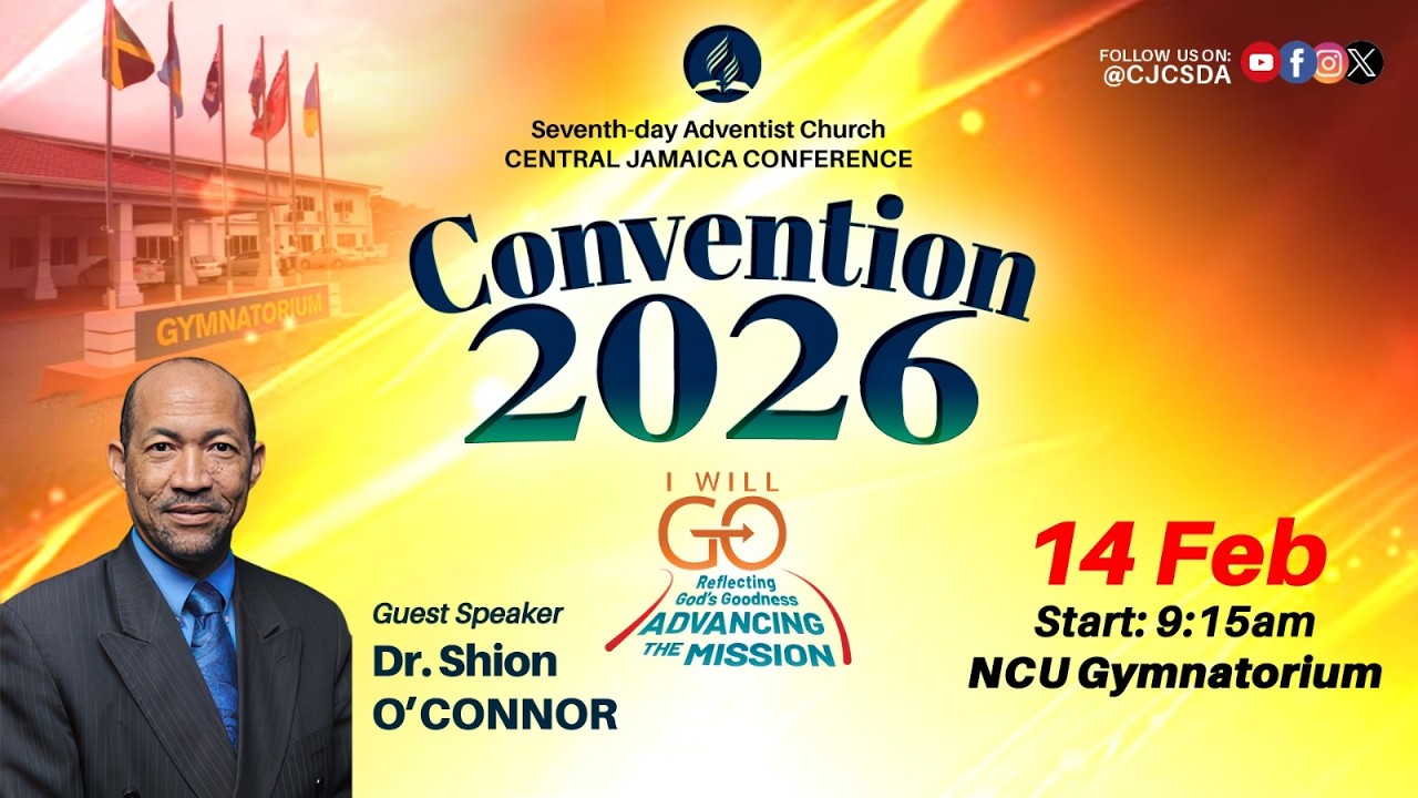 Sab, Feb. 14, 2026 | 9:15 AM | Convention 2026 (Manchester) | #Sabbath Worship Service