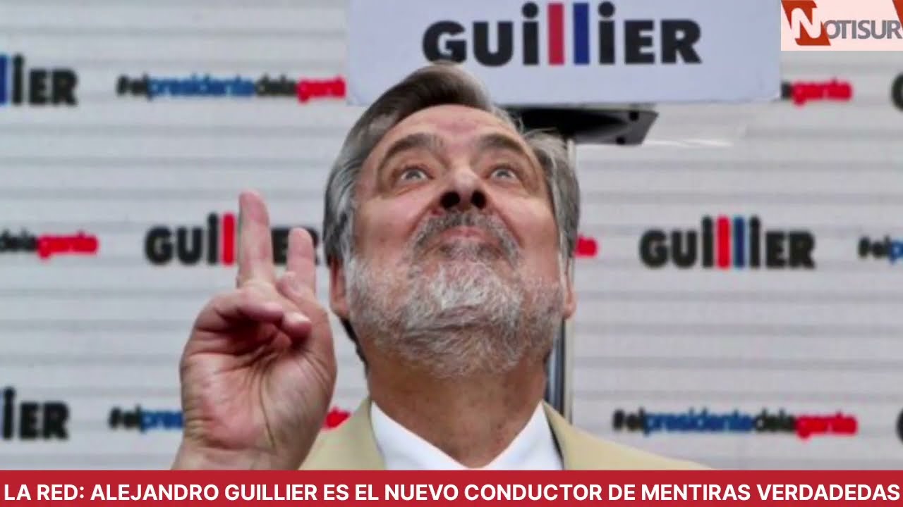 Alejandro Guillier es el nuevo conductor de Mentiras Verdaderas