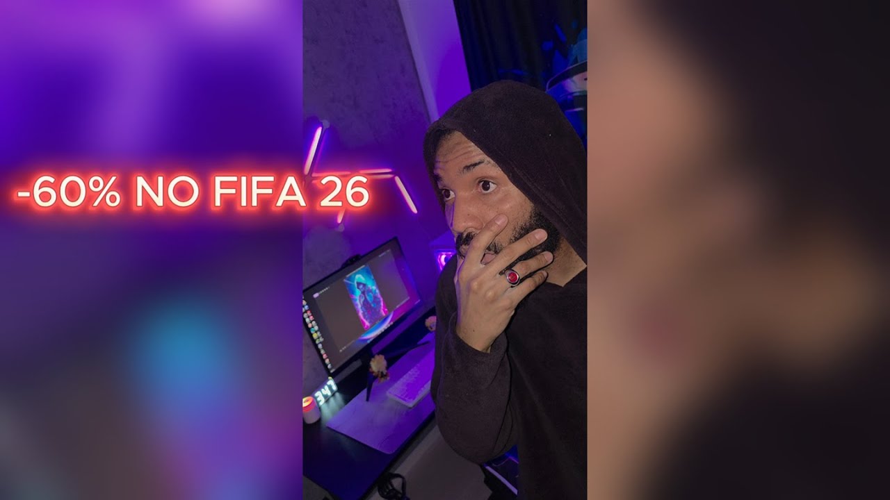 CONSEGUI!!! COMPREI O FIFA 26 COM 60% DESCONTO! 🎮Tudologia XL
