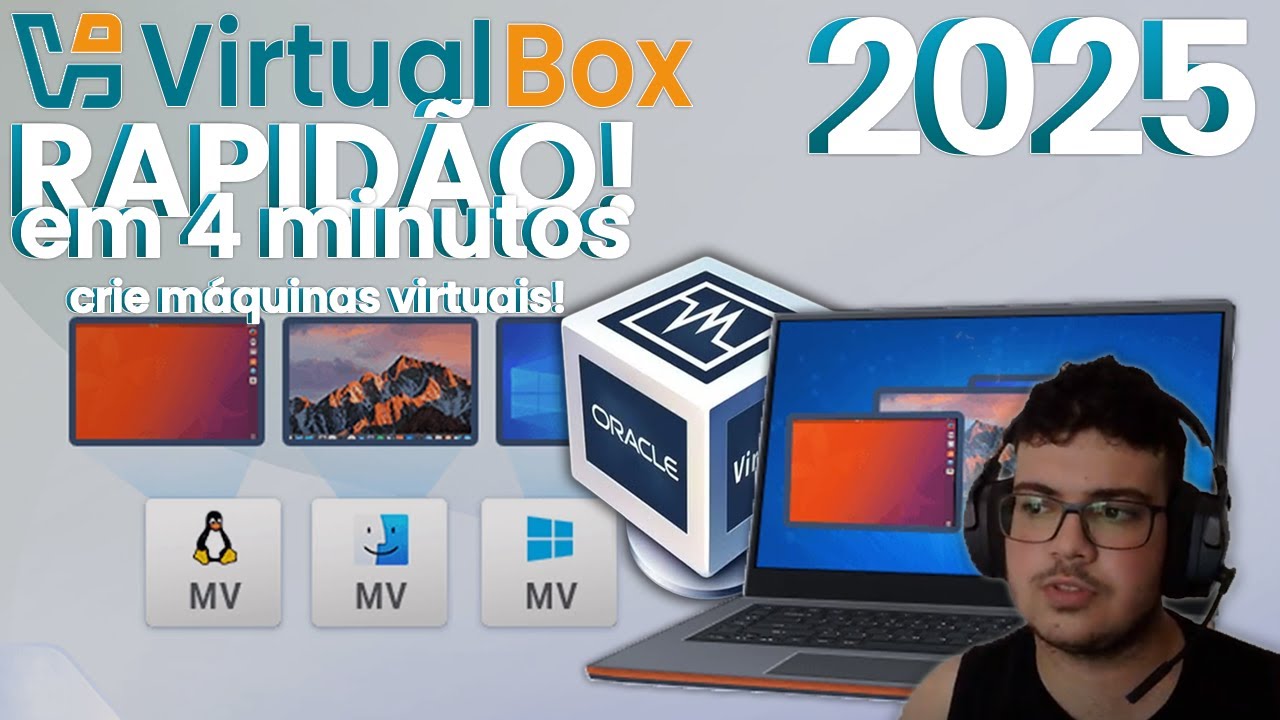 COMO INSTALAR VIRTUALBOX 2025!🚀 (RAPID&Atilde;O!)