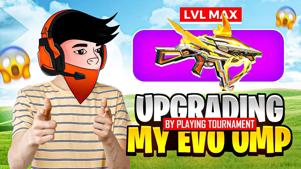 Upgrading My Evo Ump 🔫| By Playing Free Fire Tournament ☠️| Shreyash!op