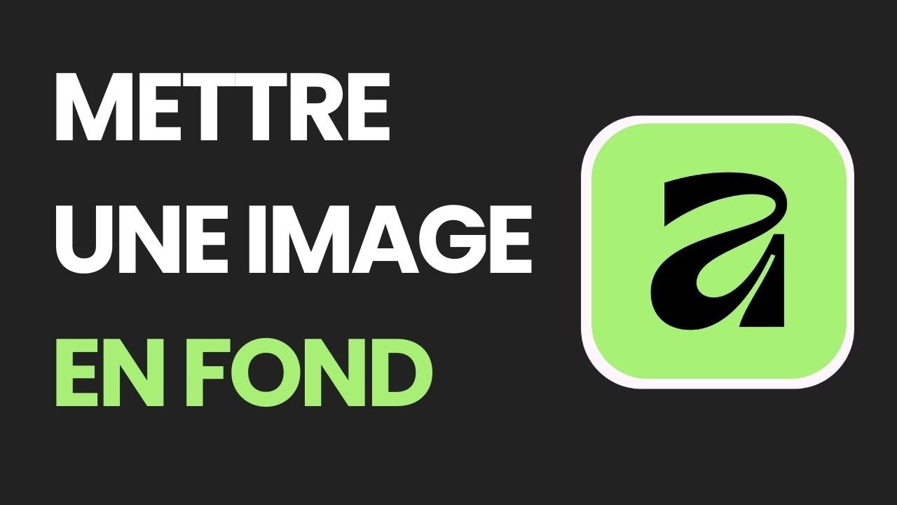 Comment mettre une image en fond sur Affinity