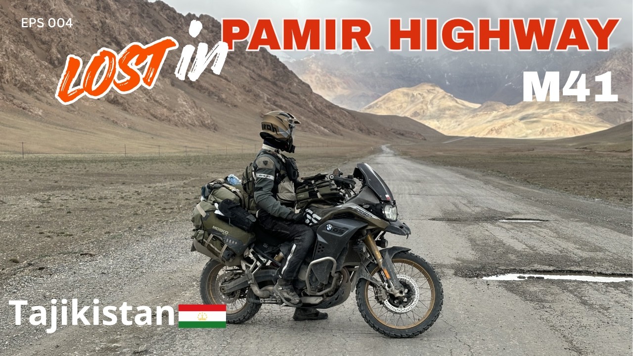 Pamir Hi-way Ak-Bajtal Pass 4655m. Kara-Kul Lake. Choroba wysokościowa Inreach naprawę się przydał.!