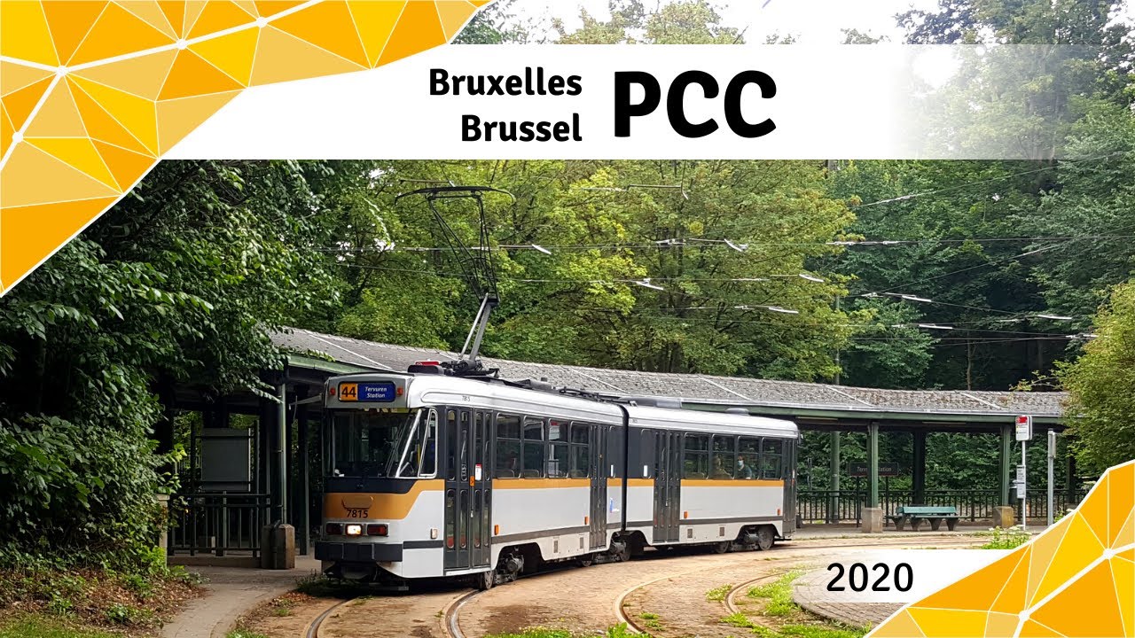 Straßenbahnen in Brüssel: PCC-Gelenkwagen - Im Silberpfeil durch Belgiens Hauptstadt (2020)
