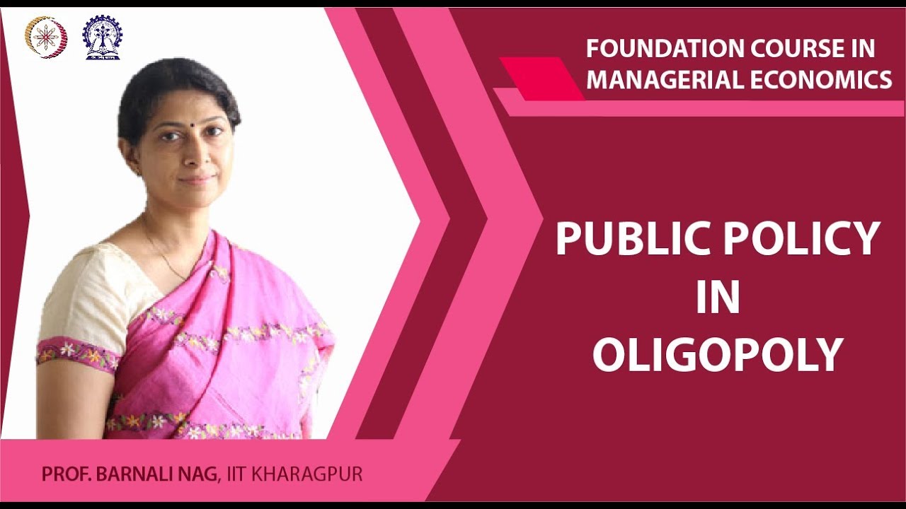 Public Policy in Oligopoly