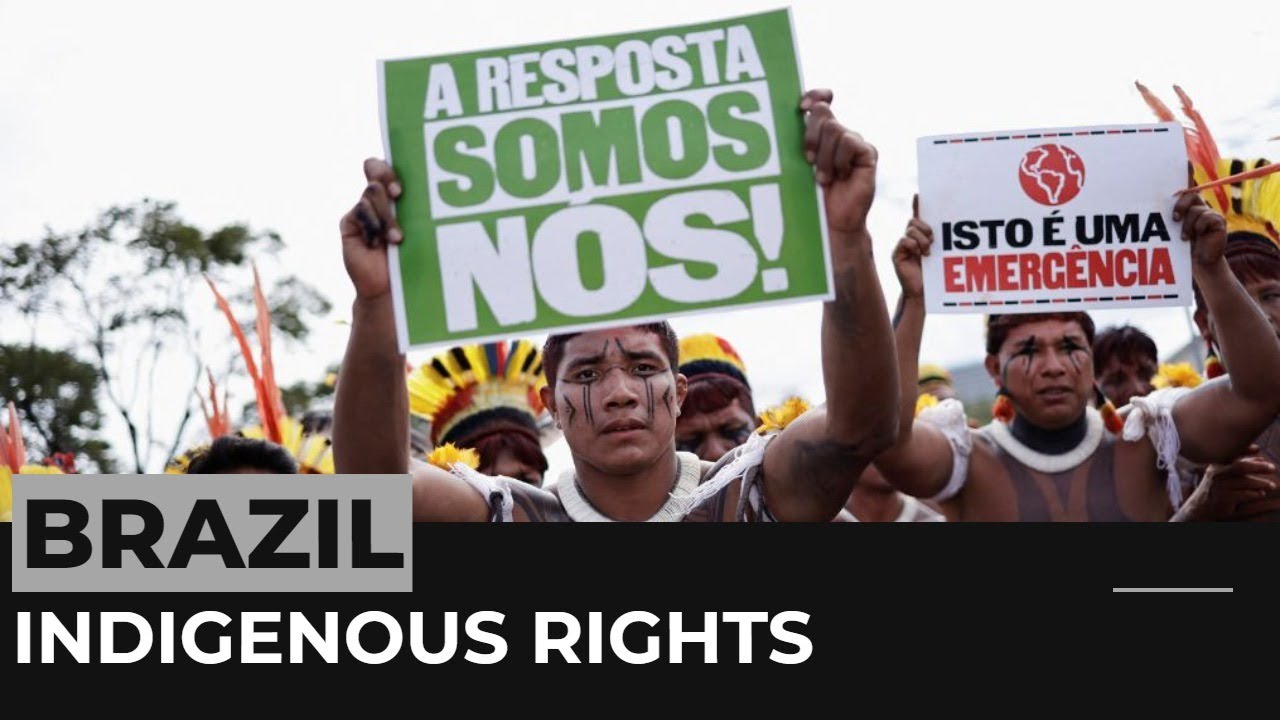 Brazil indigenous rally: Activists call for land demarcation