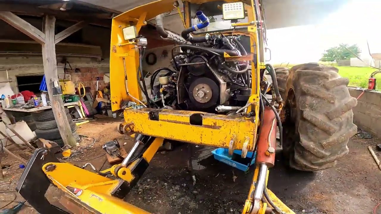 LKT 81 Turbo- Výmena motora za MAN 163.Ako by to bolo bez problémov? 🤔ale postupne dokončujem.časť10