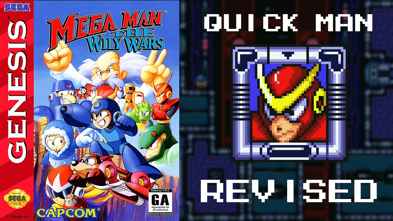 Mega Man: The Wily Wars - Quick Man (Revised)
